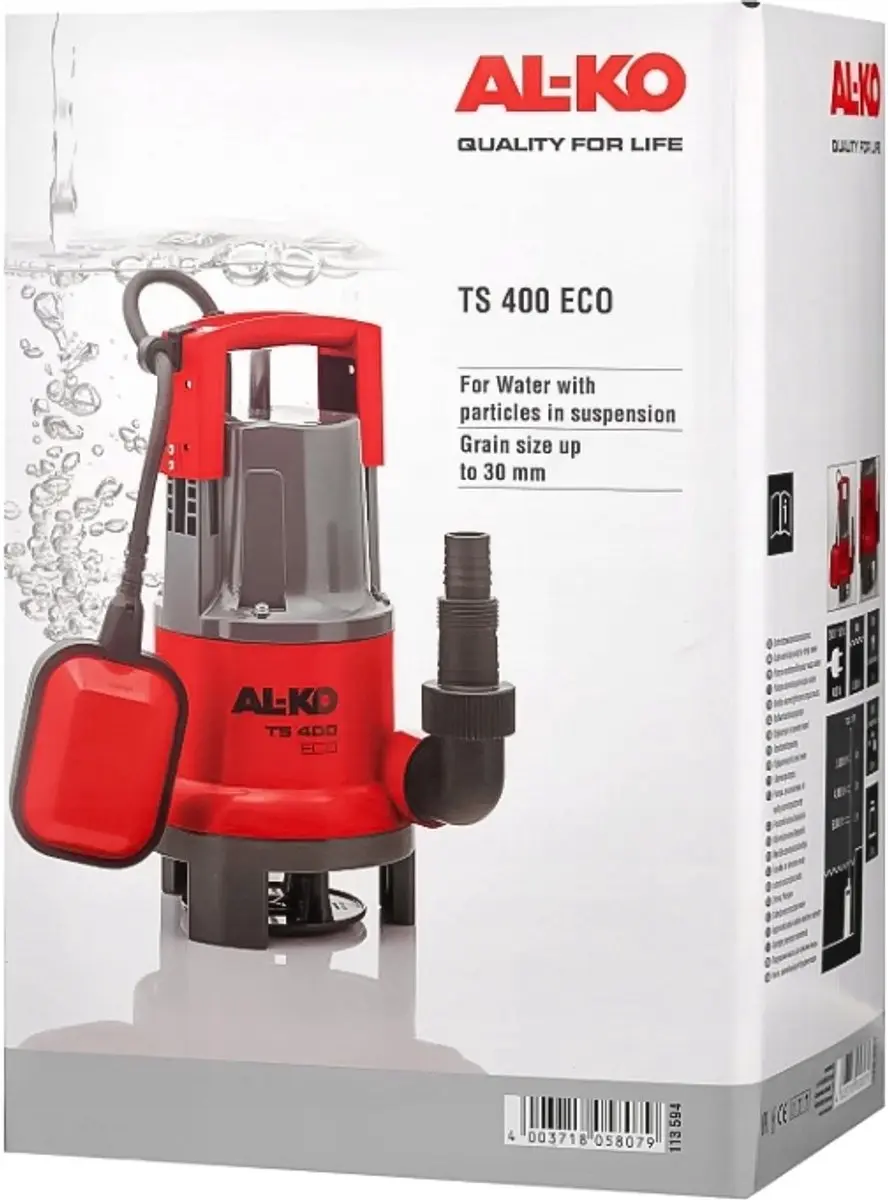 AL-KO TS 400 ECO Dompelpomp 400W - 8000 l/u - afbeelding 3 van 4
