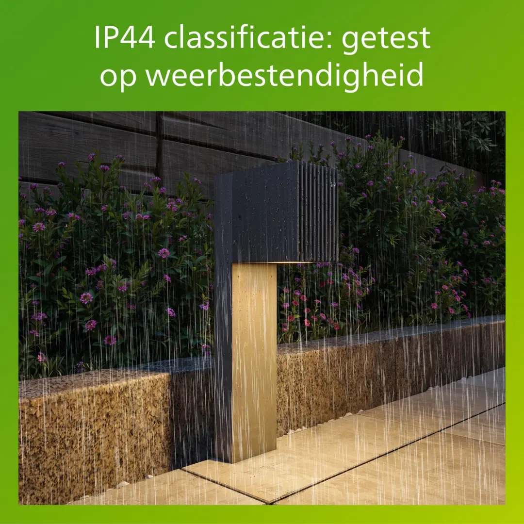 Philips Voro UltraEfficient Sokkellamp 4.3W - Antraciet - afbeelding 6 van 6