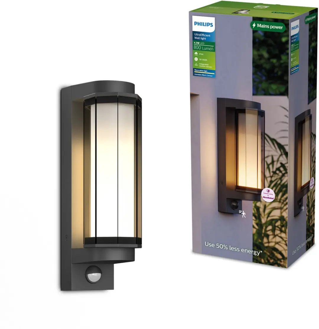 Philips Avendale UltraEfficient Wandlamp 4.3W
