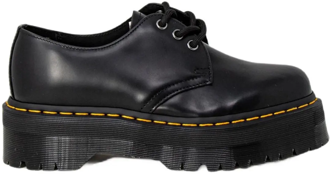 Dr. Martens Quad Retro Jona Platform Oxfords - 40 - Zwart - afbeelding 2 van 6