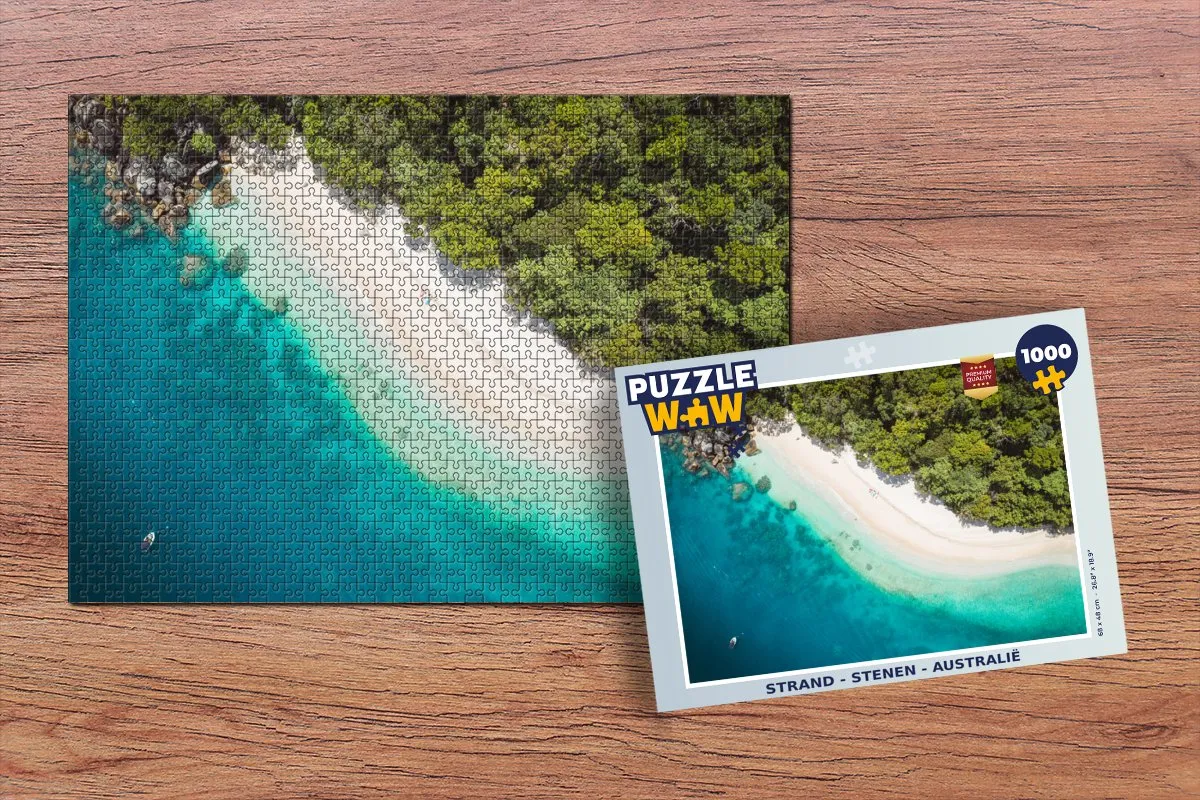 PuzzleWow Australië Legpuzzel 1000 Stuks - Multicolor