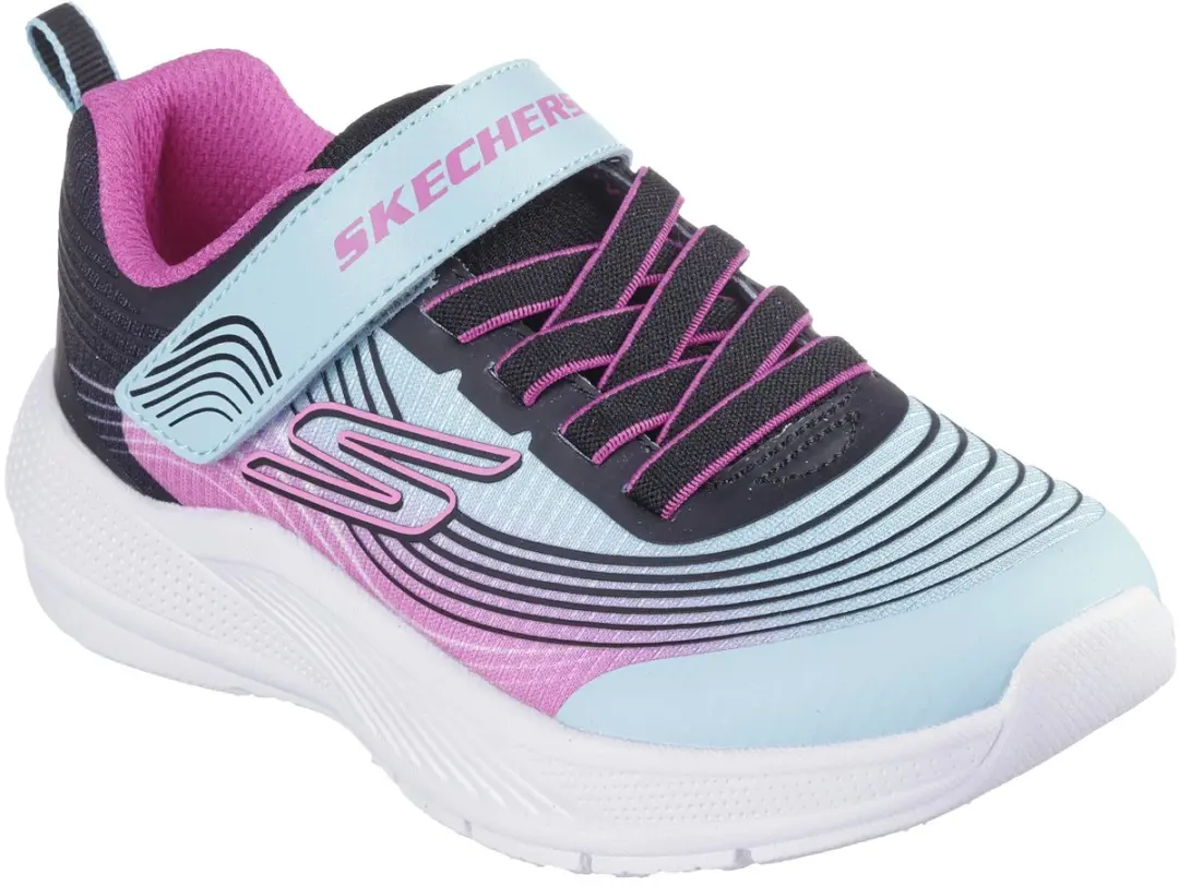 Skechers Microspec Advance Meisjes Sneakers 35 - Multicolor - afbeelding 3 van 6