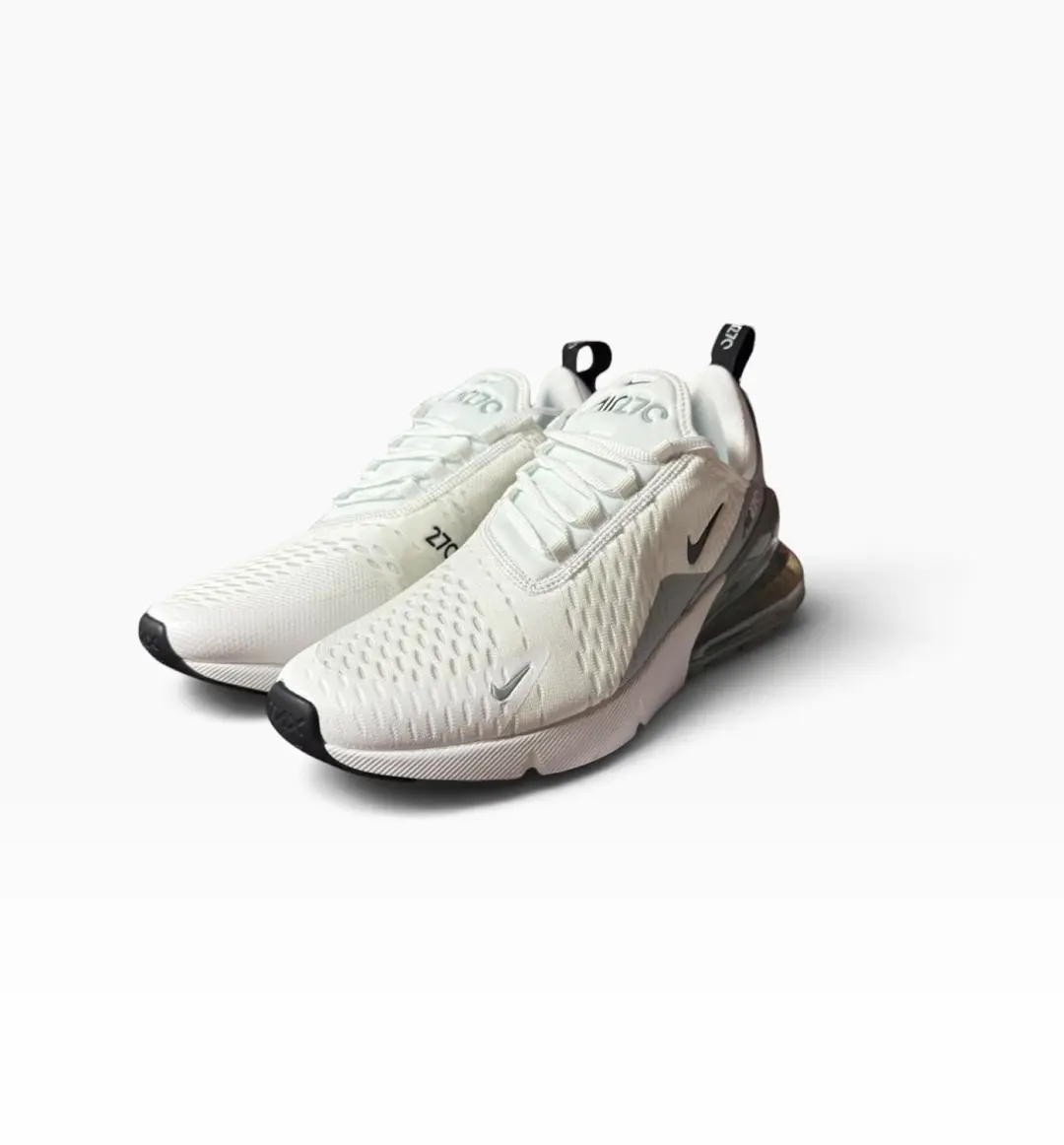Nike Air Max 270 Sneakers - Wit/Groen - Maat 44.5 - afbeelding 5 van 6