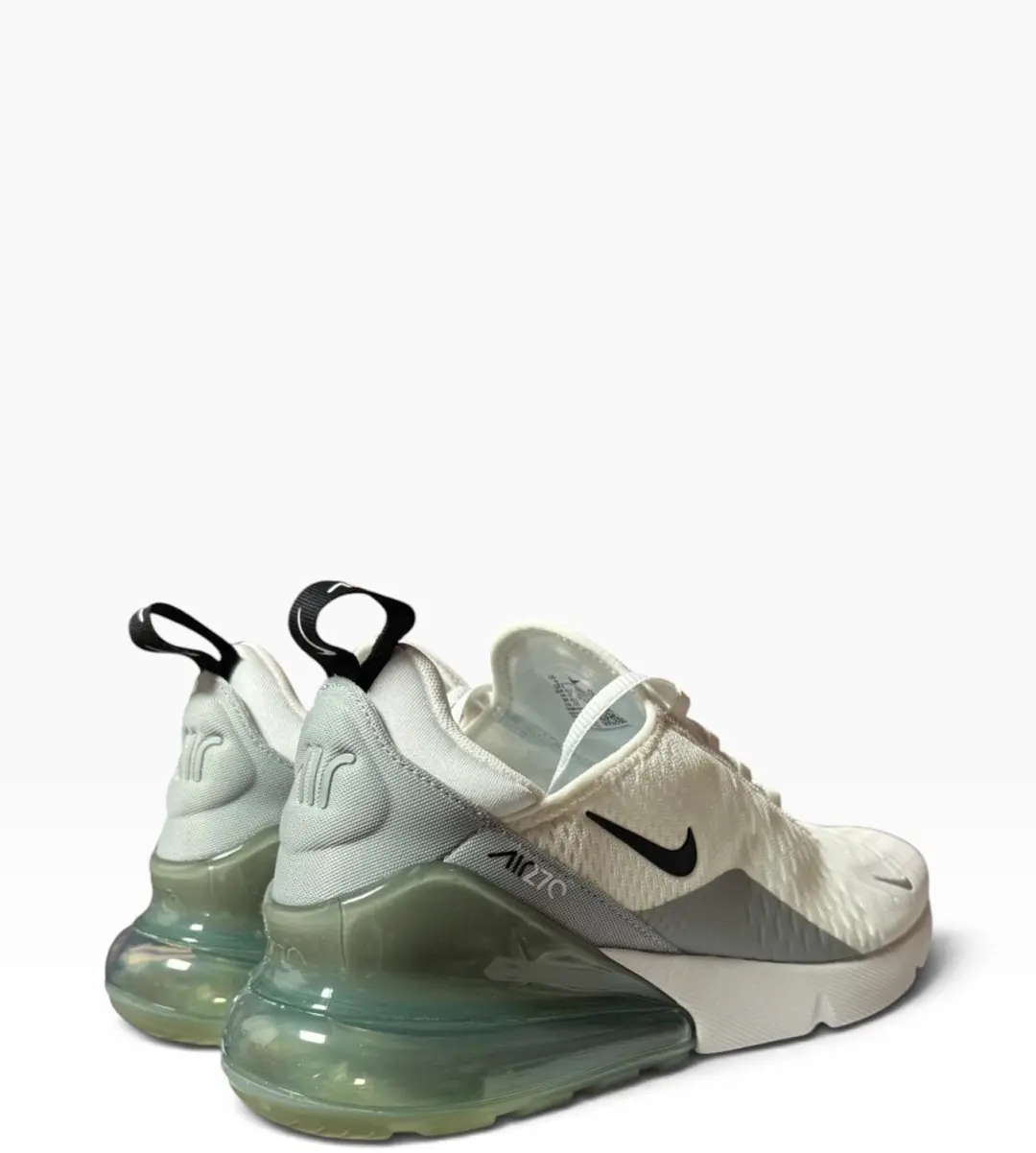 Nike Air Max 270 Sneakers - Wit/Groen - Maat 44.5 - afbeelding 2 van 6