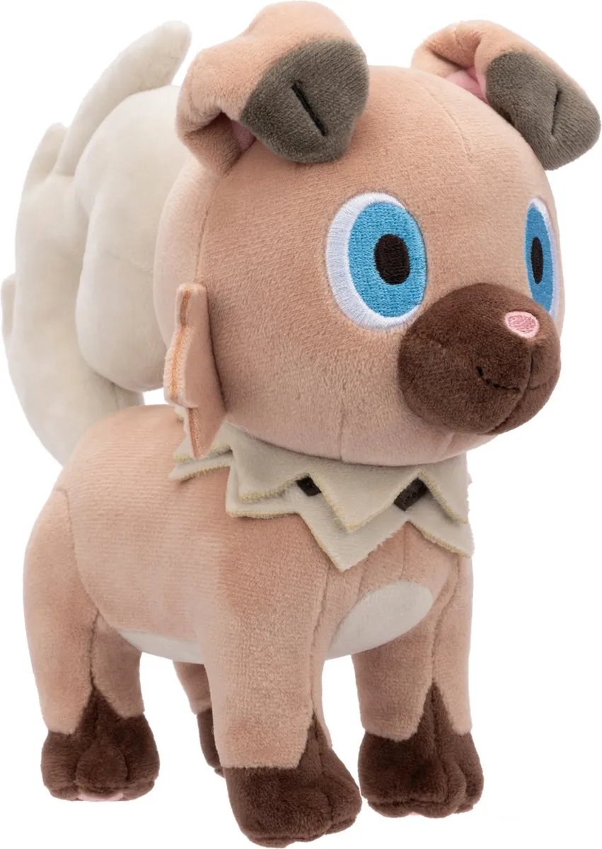 Pokémon Knuffel Rockruff 20cm - Rockruff V