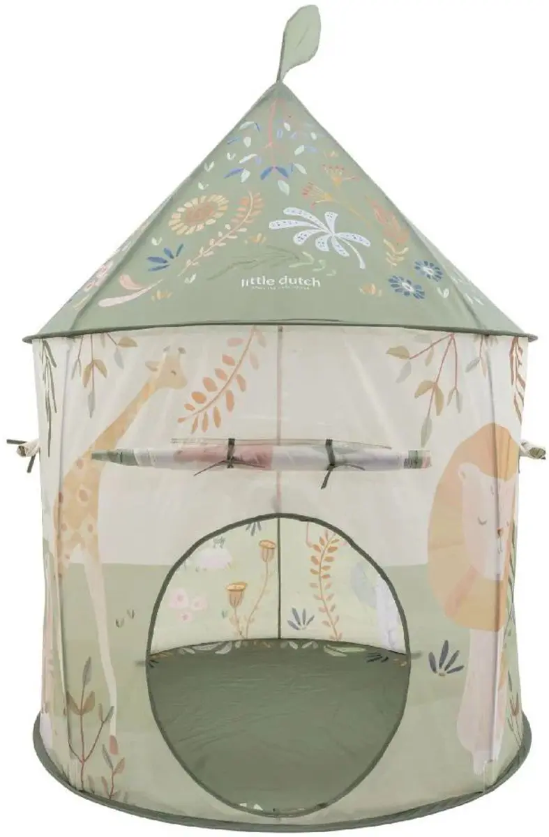 Little Dutch Safari Friends Speeltent met Kruiptunnel