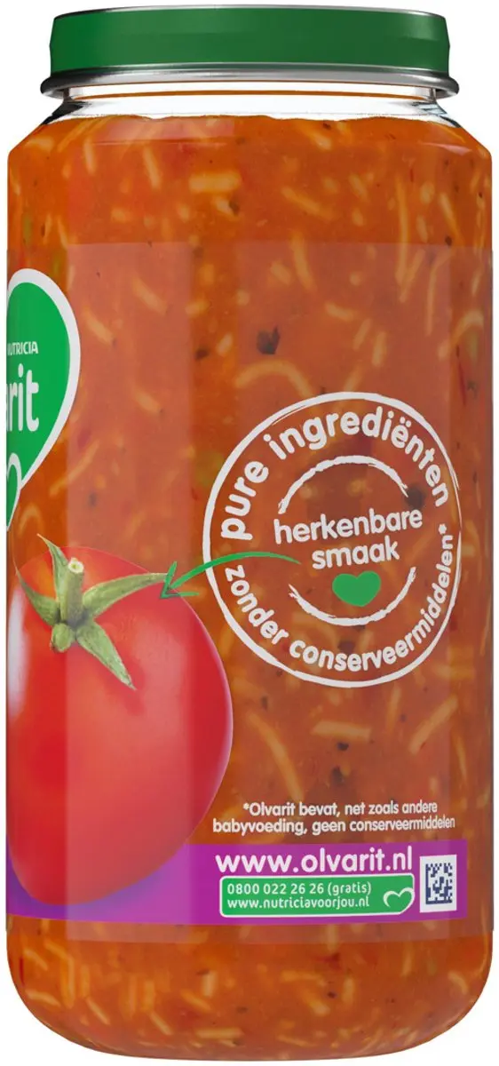 Olvarit Pasta Tomaat Ham 250g