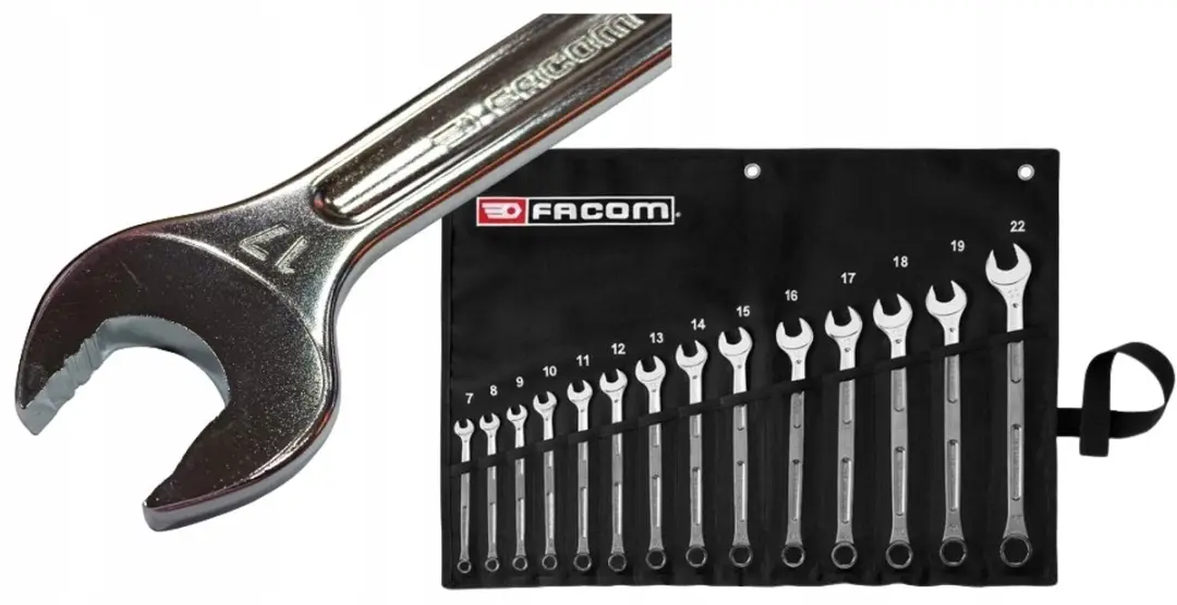 FACOM 14-delige Ringsleutelset 7-22mm - afbeelding 3 van 3