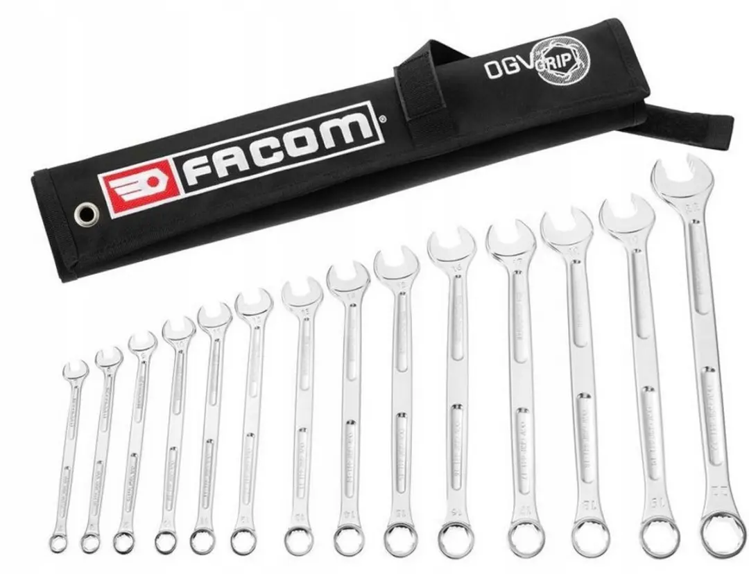 FACOM 14-delige Ringsleutelset 7-22mm - afbeelding 2 van 3