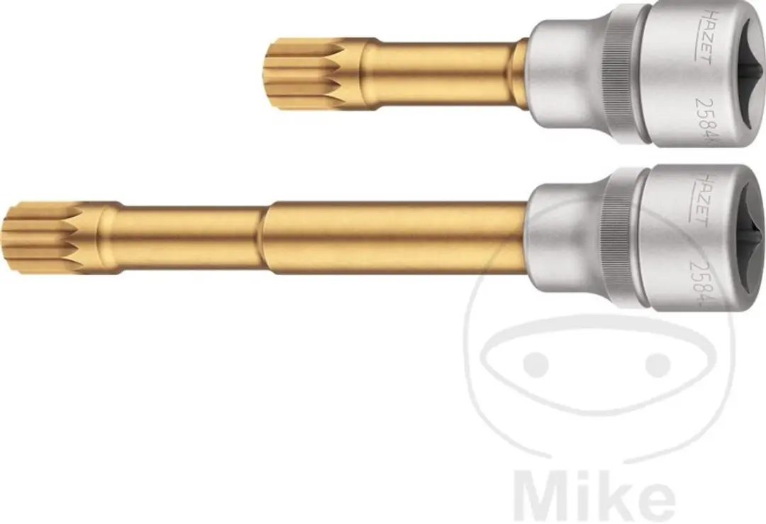 Hazet 2584-12/2 Dopsleutel SPLINE/XZN M12 - 2 Stuks - afbeelding 2 van 2