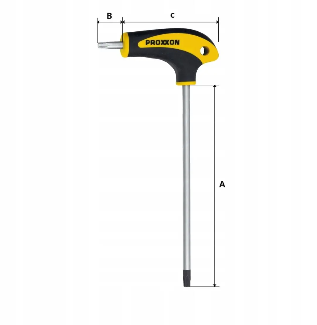 Proxxon Torx L Schroevendraaier TX15 - 110mm - afbeelding 2 van 6
