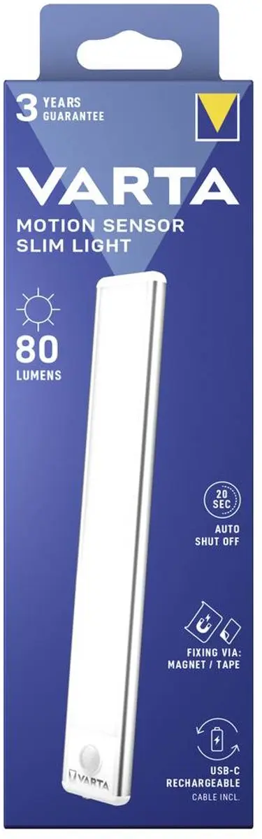 Varta Motion Sensor Slim Light 17624101111 - Wit - afbeelding 4 van 4
