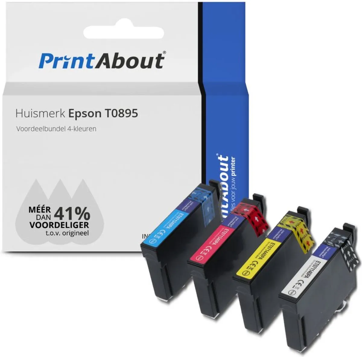 PrintAbout T0895-PA2 Inktcartridge