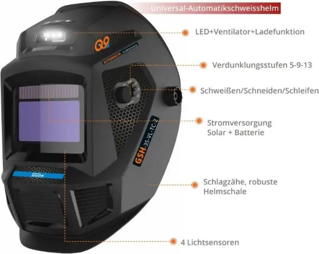 Güde GSH-3S-VL-TC-2 Automatische Laskap