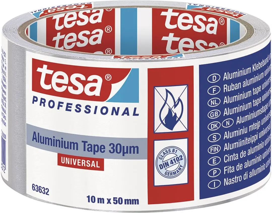 Tesa Aluminiumtape 50µm 50mm x 10m