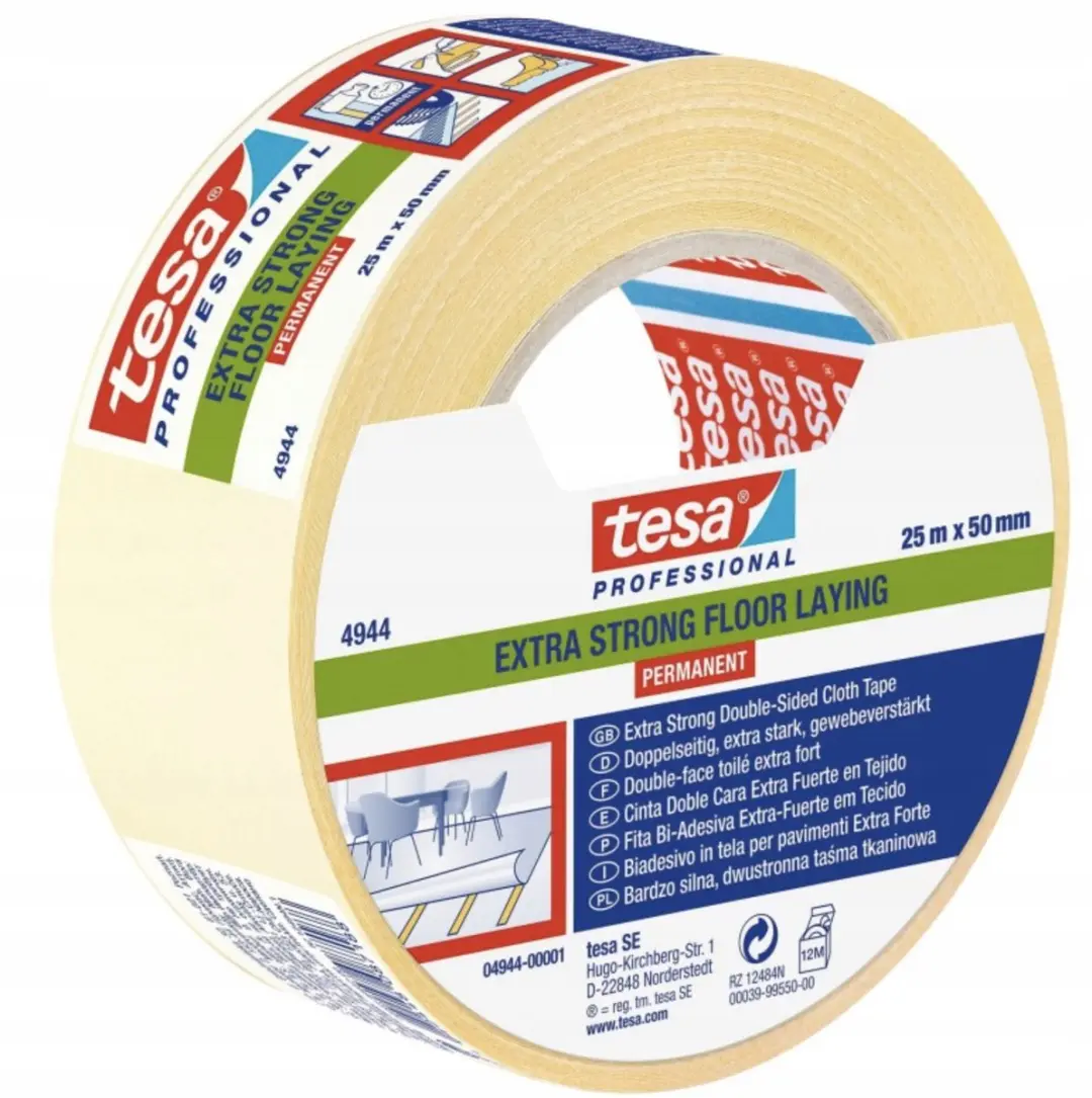 Tesa Dubbelzijdige Montagetape 50mm x 25m
