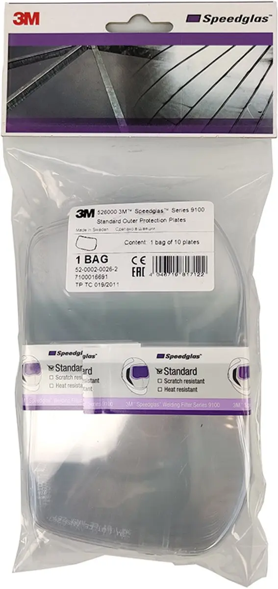 3M Speedglas 9100/G5-01 Beschermruiten - 10 Stuks - afbeelding 3 van 6