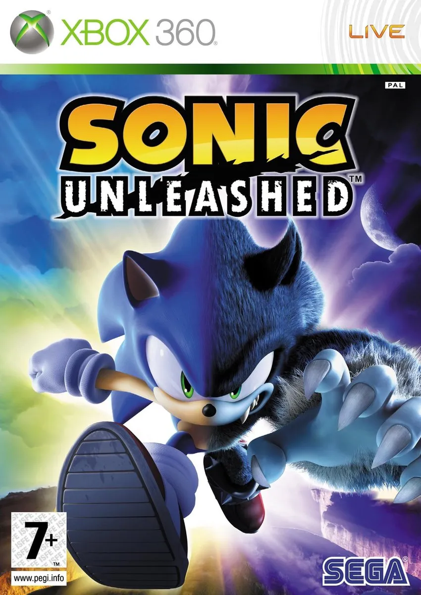 Sega Sonic Unleashed Xbox 360