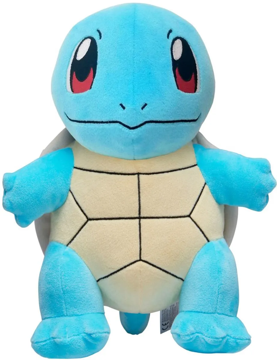 Pokémon Squirtle Pluche Knuffel 30cm - Multicolor