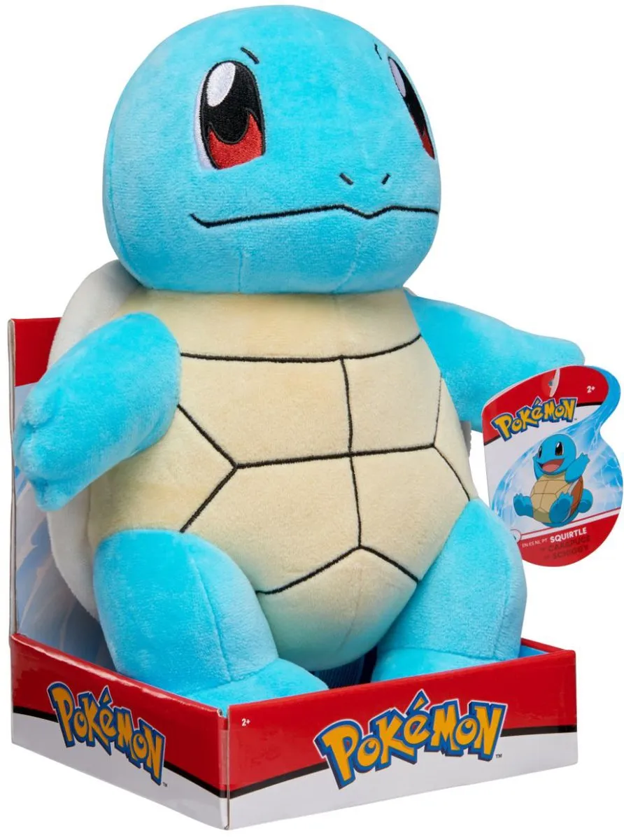 Pokémon Squirtle Pluche Knuffel 30cm - Multicolor