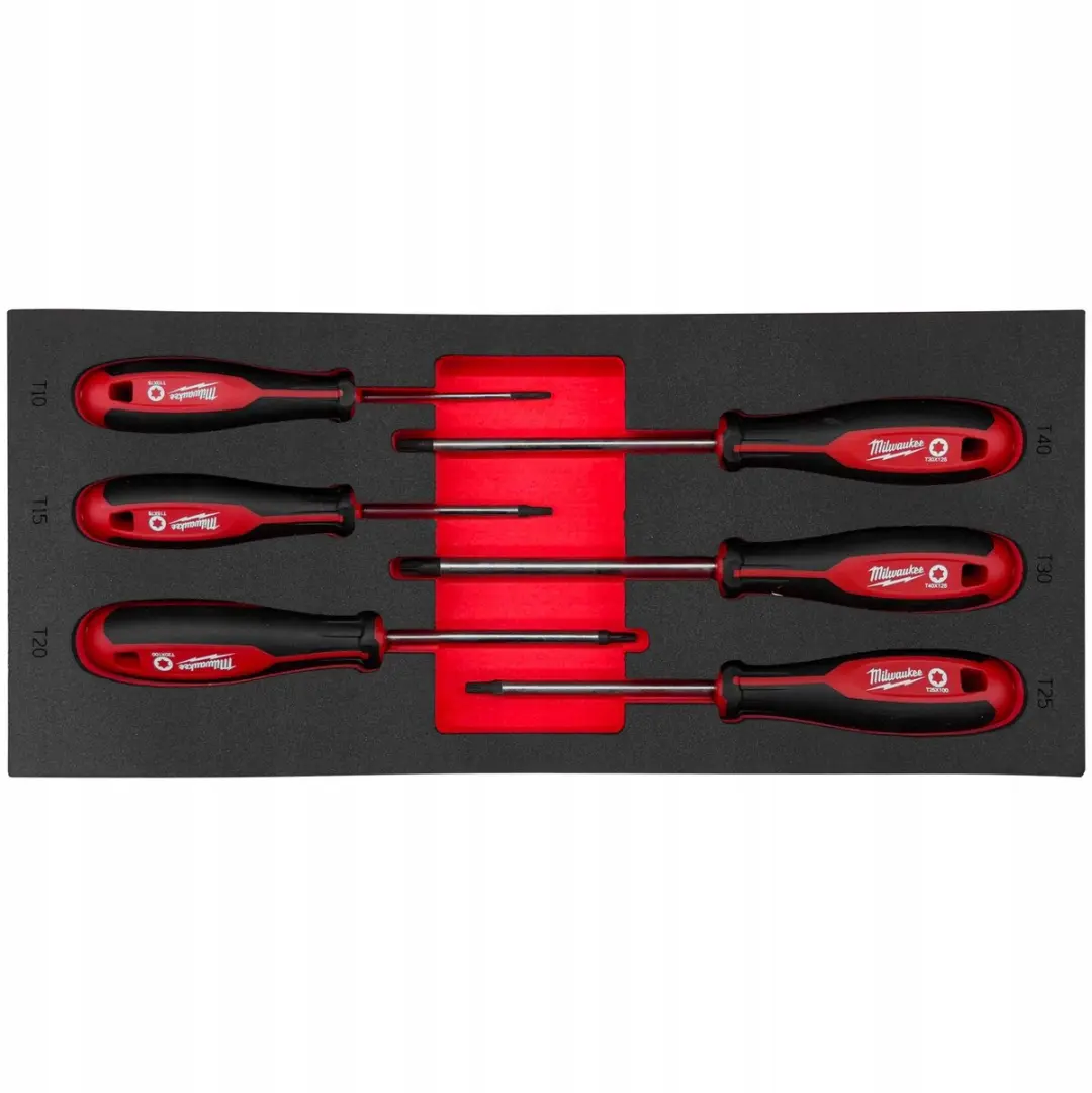 Milwaukee Torx Schroevendraaierset 6-delig T10-T40
