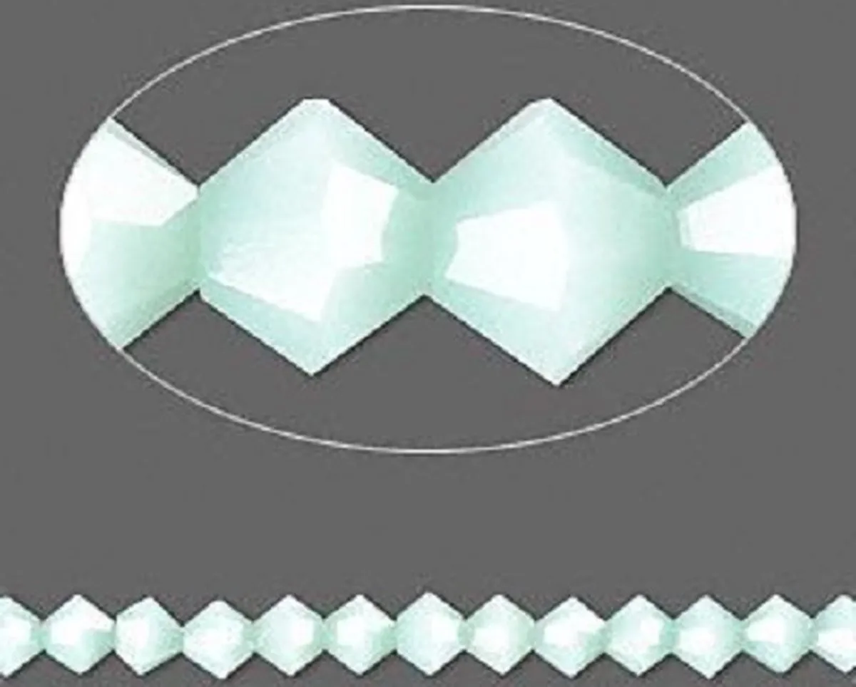 Swarovski Elements Xilion Bicone 4mm Mint Alabaster