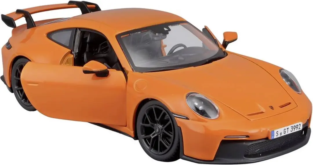 Bburago Porsche 911 GT3 2021 1:24 - Oranje - afbeelding 2 van 5