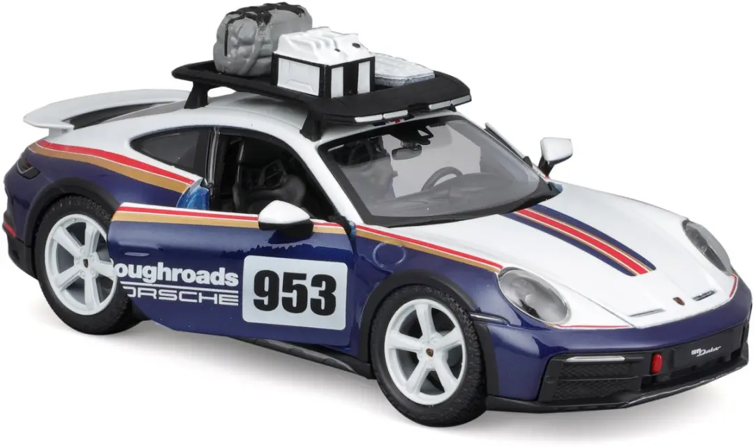Bburago Porsche 911 Dakar 1:24 Auto - afbeelding 2 van 6