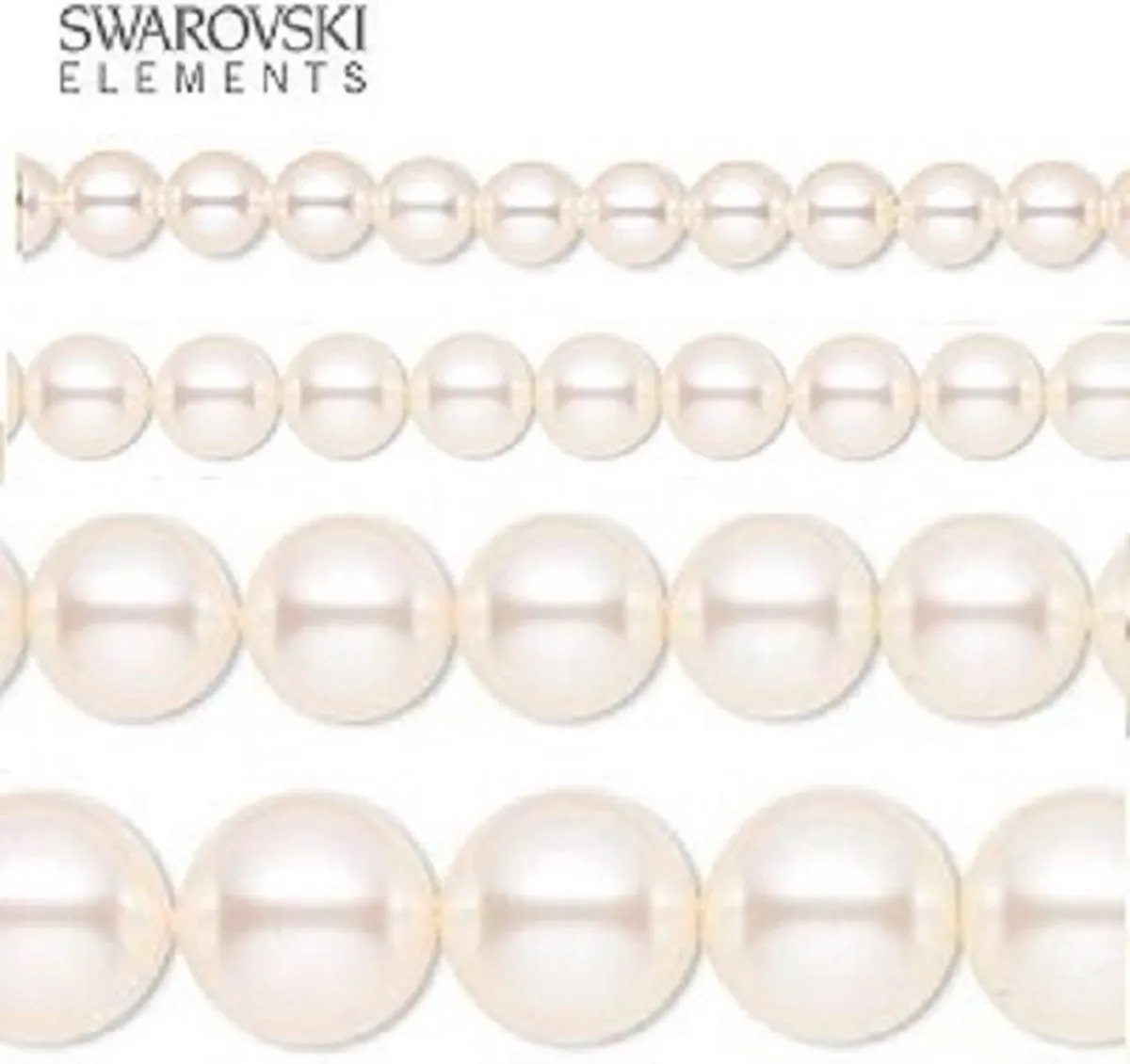 Swarovski Elements Parels 10mm Creamrose