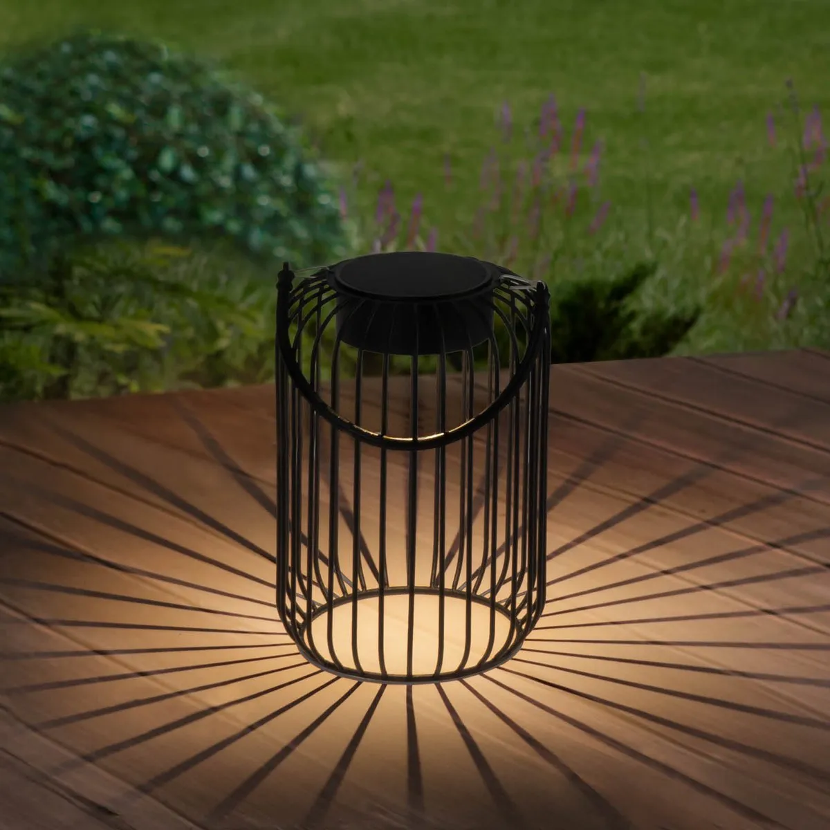 Ledvion LED Solar Tafellamp 0.25W 3000K - Zwart