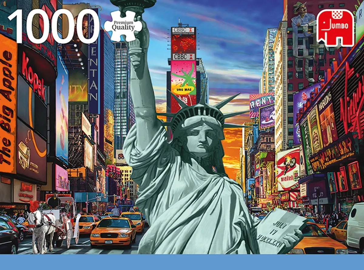 Jumbo New York City Puzzel 1000 Stuks - Multicolor
