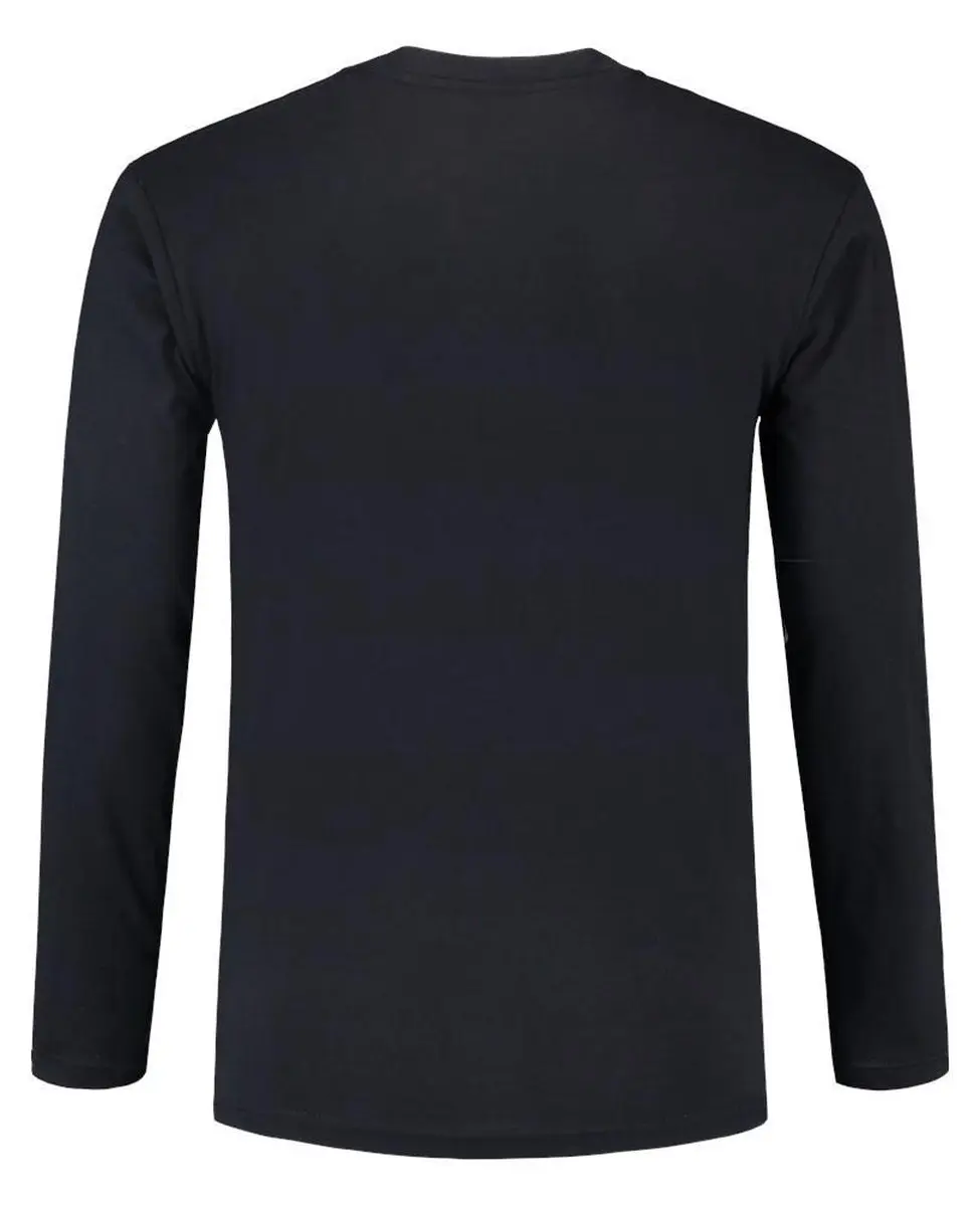 Tricorp T-shirt Lange mouw 101006 - XXL - Navy - afbeelding 4 van 6