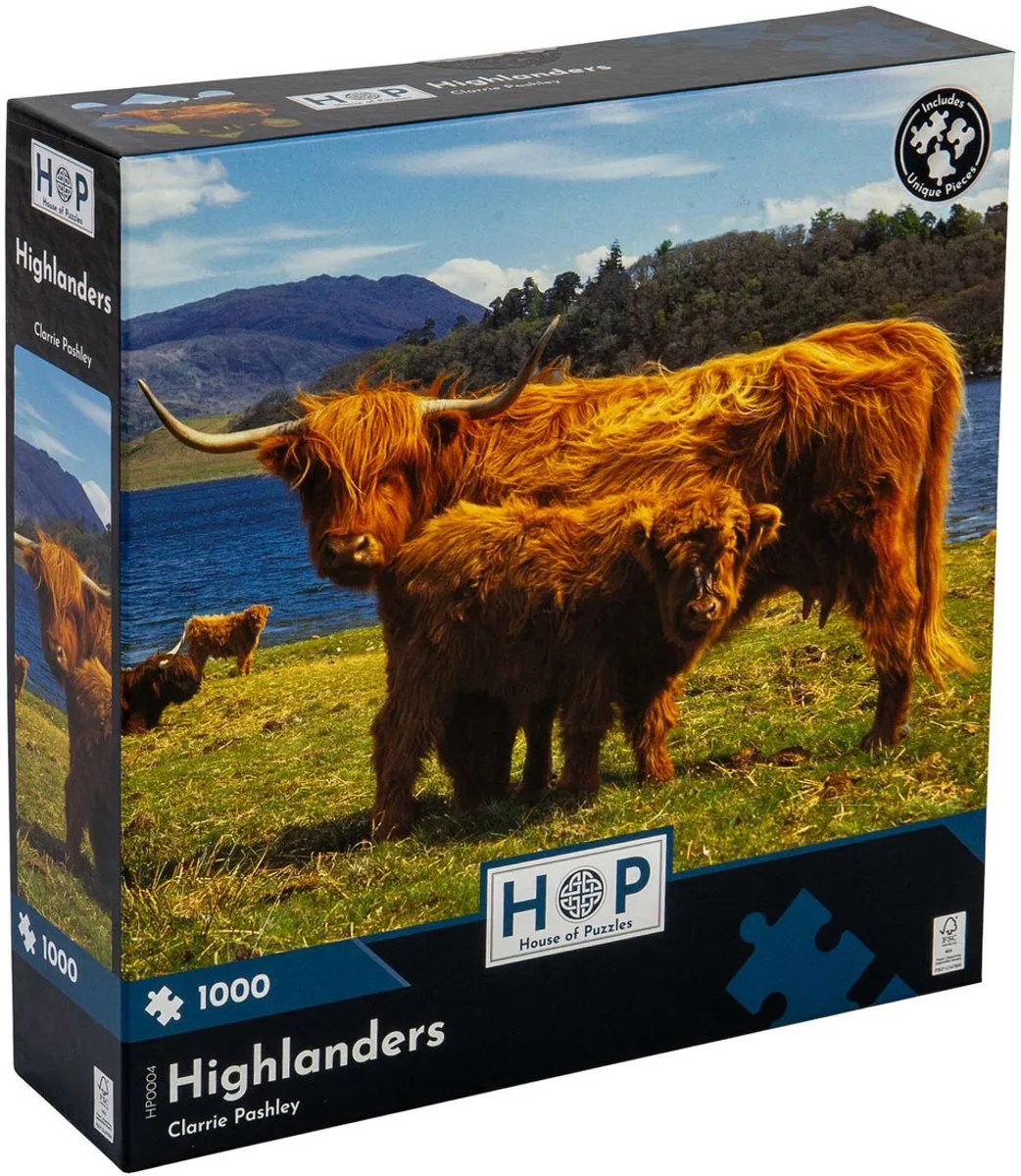 House of Puzzles Highlanders Legpuzzel 1000 Stuks - HP0004