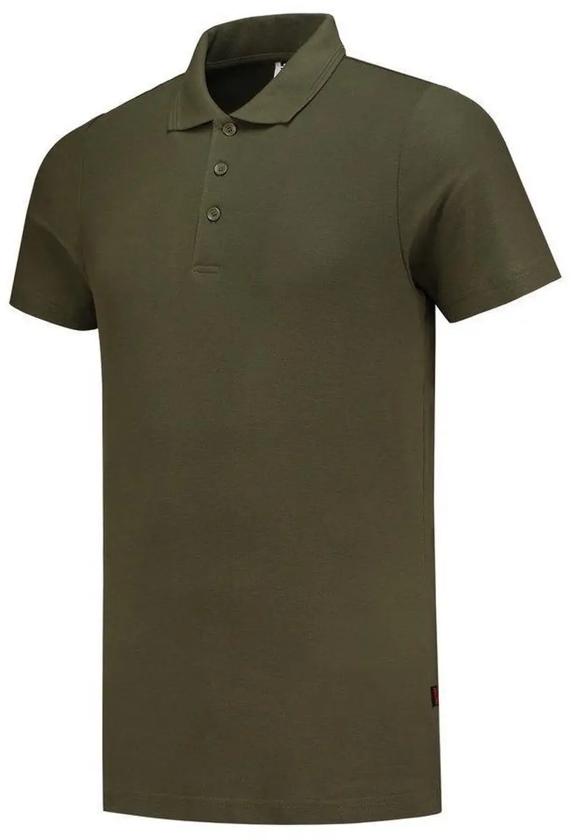 Tricorp 201005 Poloshirt Fitted - Legergroen S - afbeelding 2 van 3