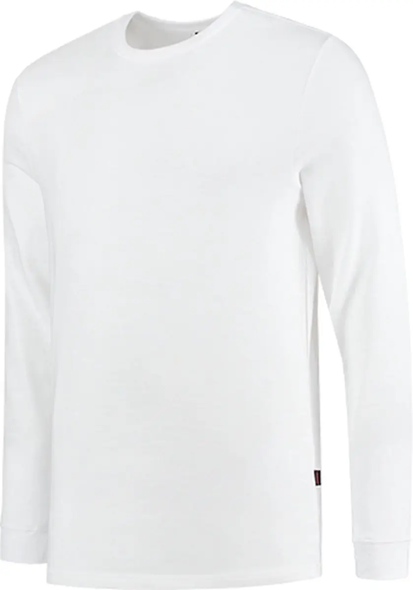 Tricorp 101015 T-Shirt Lange Mouw - Wit - L - afbeelding 4 van 4