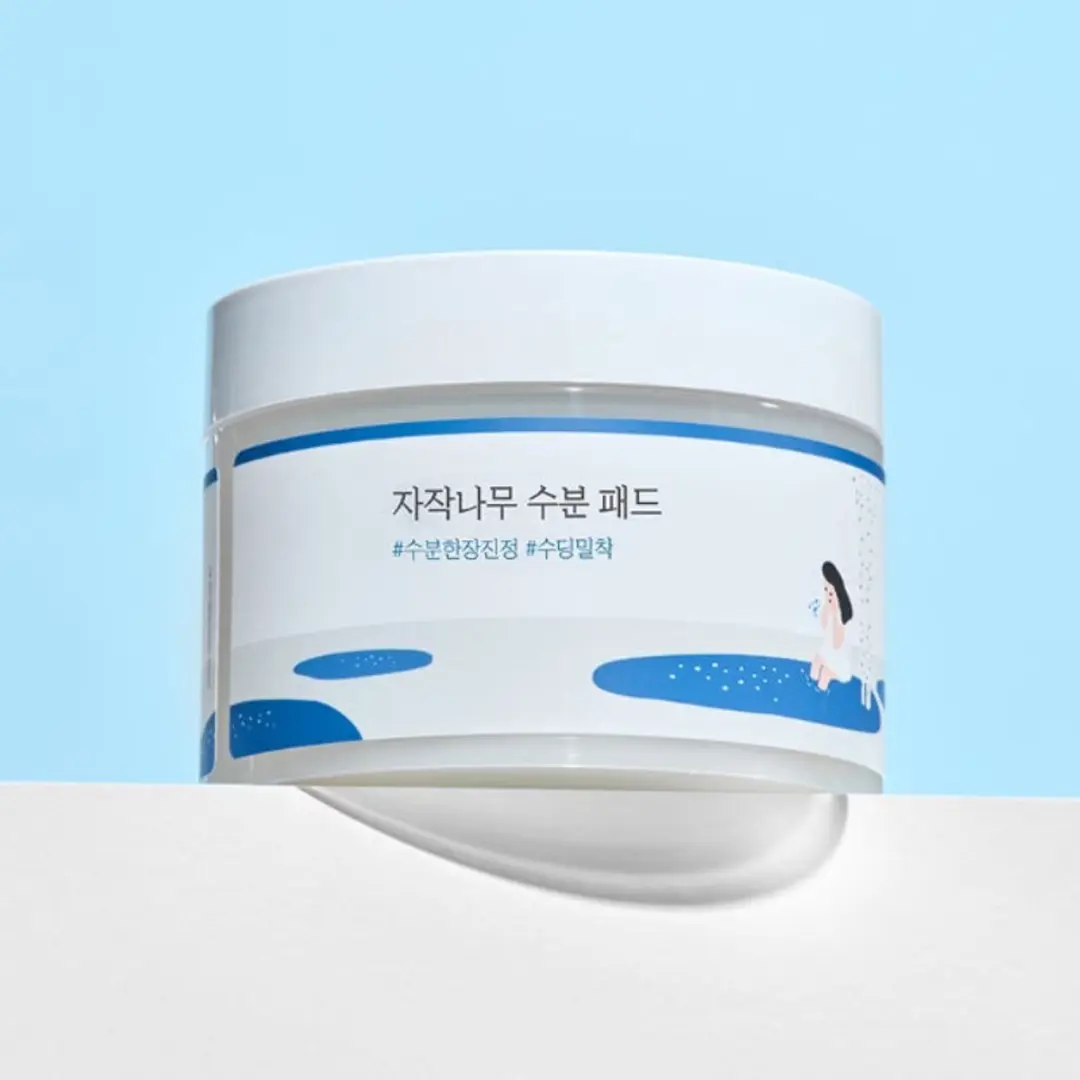 Round Lab Birch Juice Moisturizing Pads - 80 Stuks