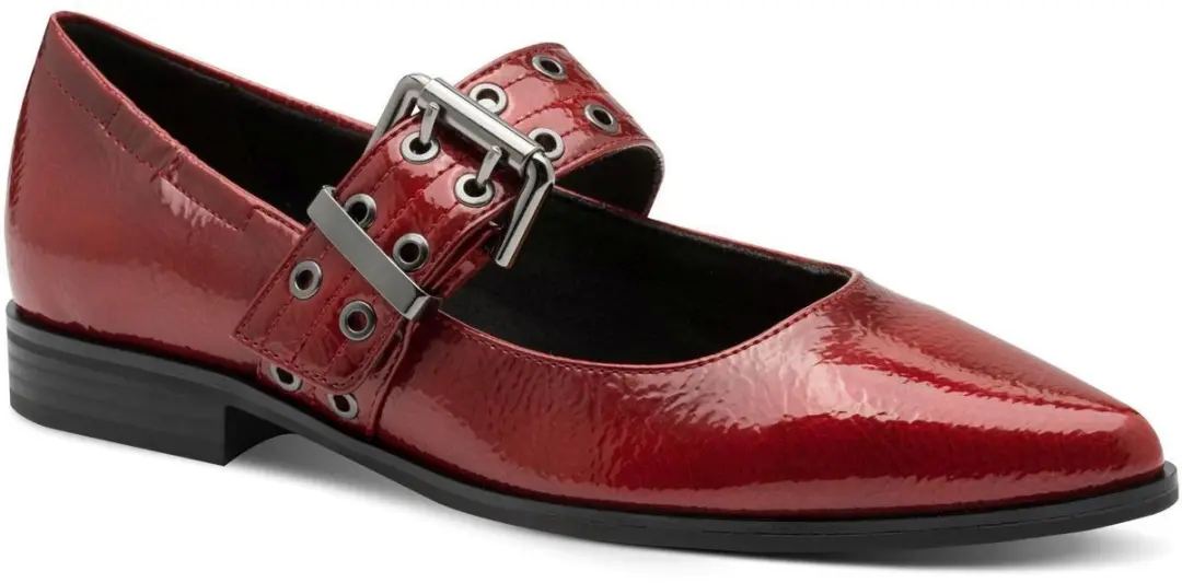 Marco Tozzi Dames Ballerina 2-22128-45 566 F-breedte Maat: 38 EU