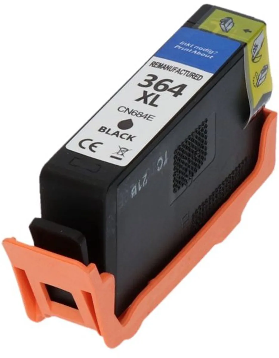 PrintAbout Inktcartridge CN684EE Zwart - 25.6ml - HP