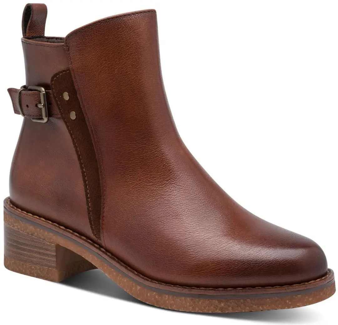 Marco Tozzi Dames Enkellaarsje 2-25351-47 392 F-breedte Maat: 37 EU