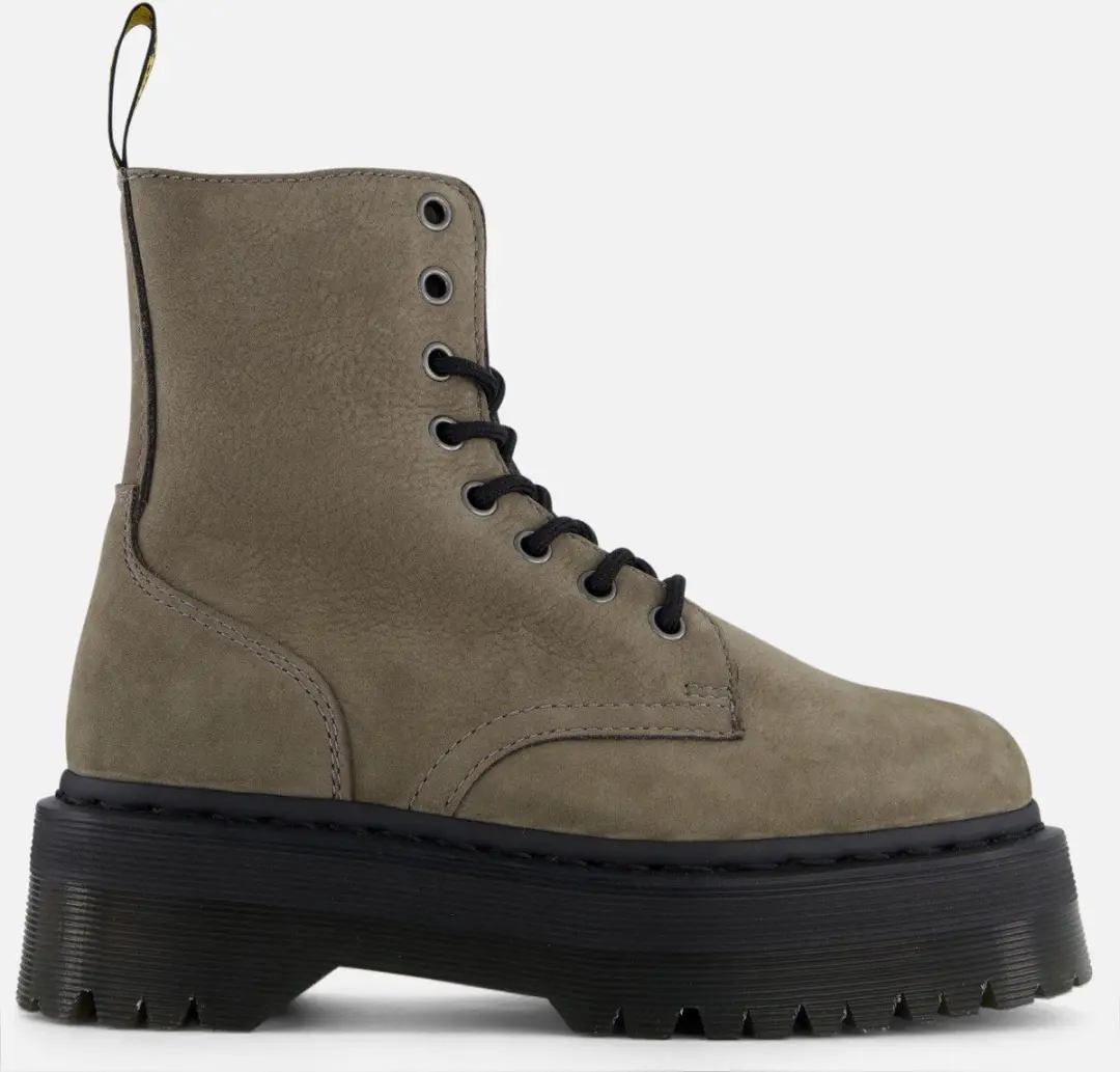 Dr. Martens Jadon Veterboots grijs Nubuck