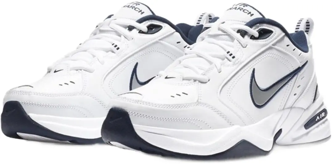 Nike Air Monarch IV 415445-102 Heren Sneakers - Wit - afbeelding 2 van 6