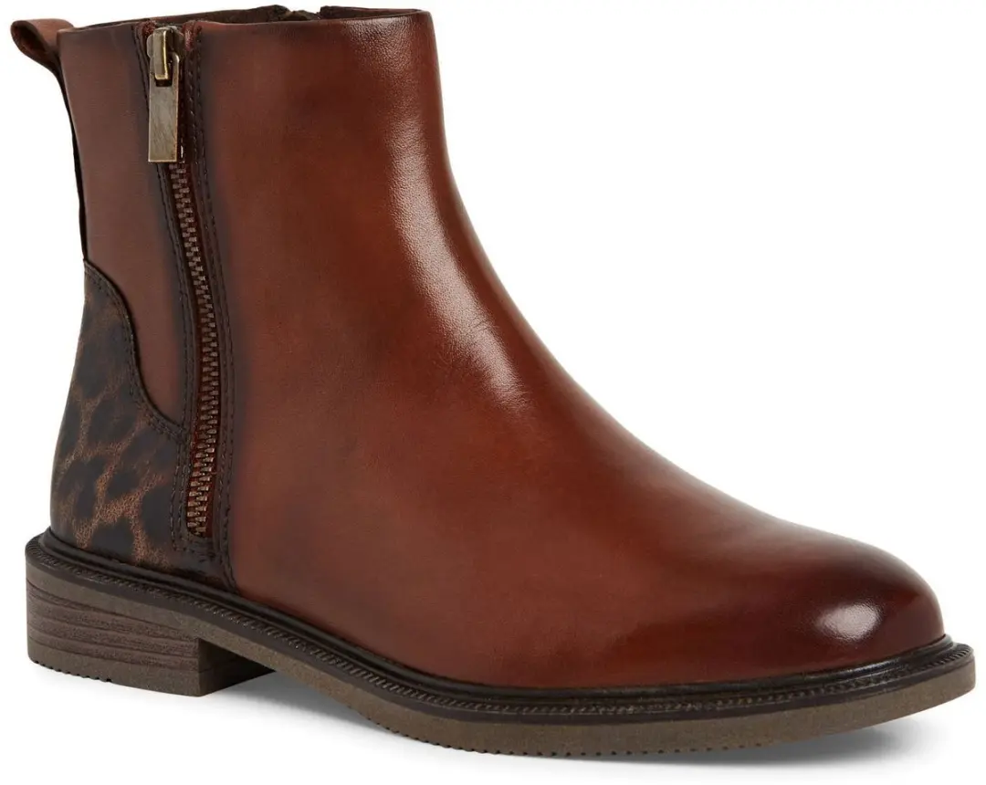 Marco Tozzi Dames Enkellaarsje 2-25308-45 392 F-breedte Maat: 37 EU