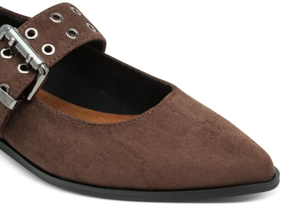 Marco Tozzi Dames Ballerina 2-22157-47 - Bruin - Maat 40 - afbeelding 5 van 6