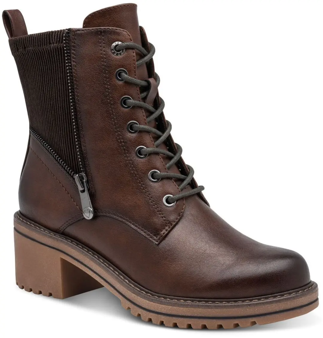 Marco Tozzi Dames Enkellaarsje 2-25214-47 375 F-breedte Maat: 36 EU
