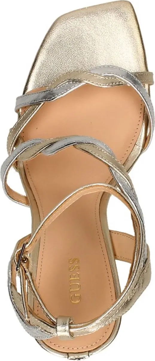 Guess Syivia Sandalen - Dames - Goud - Maat 39 - afbeelding 4 van 6