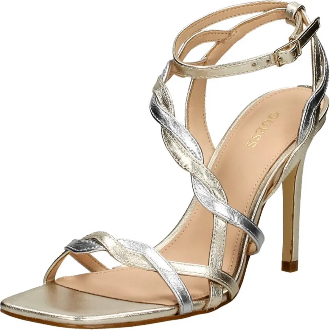 Guess Syivia Sandalen - Dames - Goud - Maat 39 - afbeelding 3 van 6