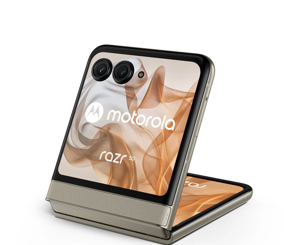 Motorola Razr 50 256GB - Sandy Beach