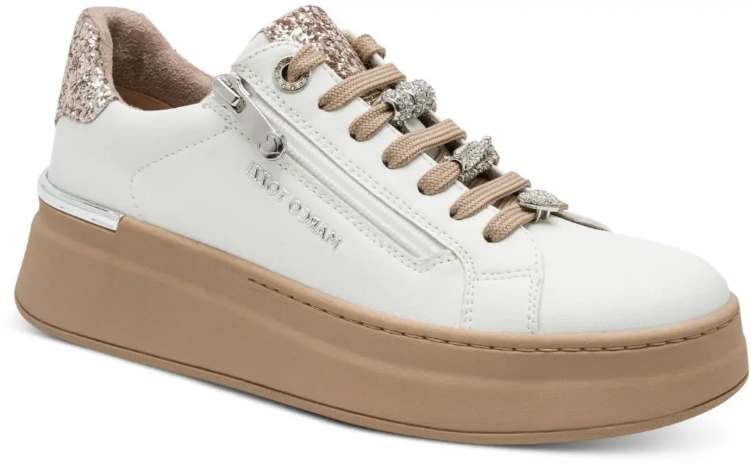Marco Tozzi Dames Sneaker 2-23765-47 109 F-breedte Maat: 41 EU