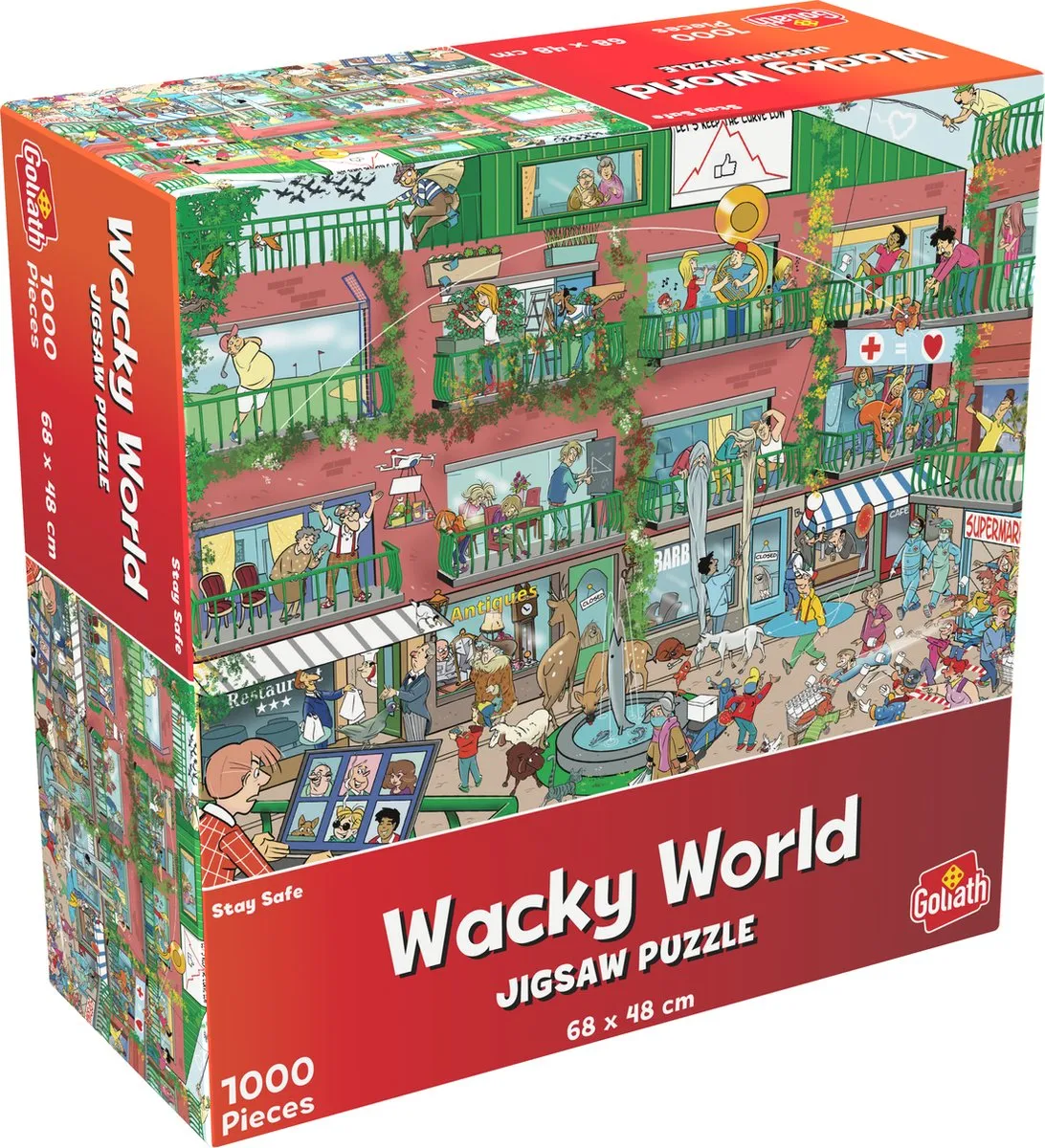 Goliath Wacky World Stay Safe Puzzel