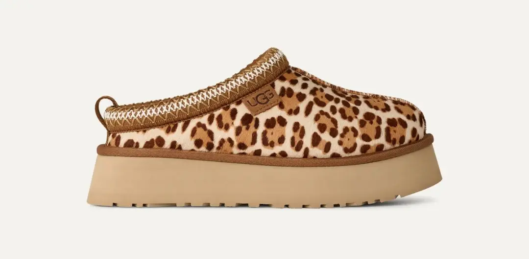 UGG Tazz Plains Slipper Felicity Leopard Jasmine - 41 - afbeelding 4 van 6